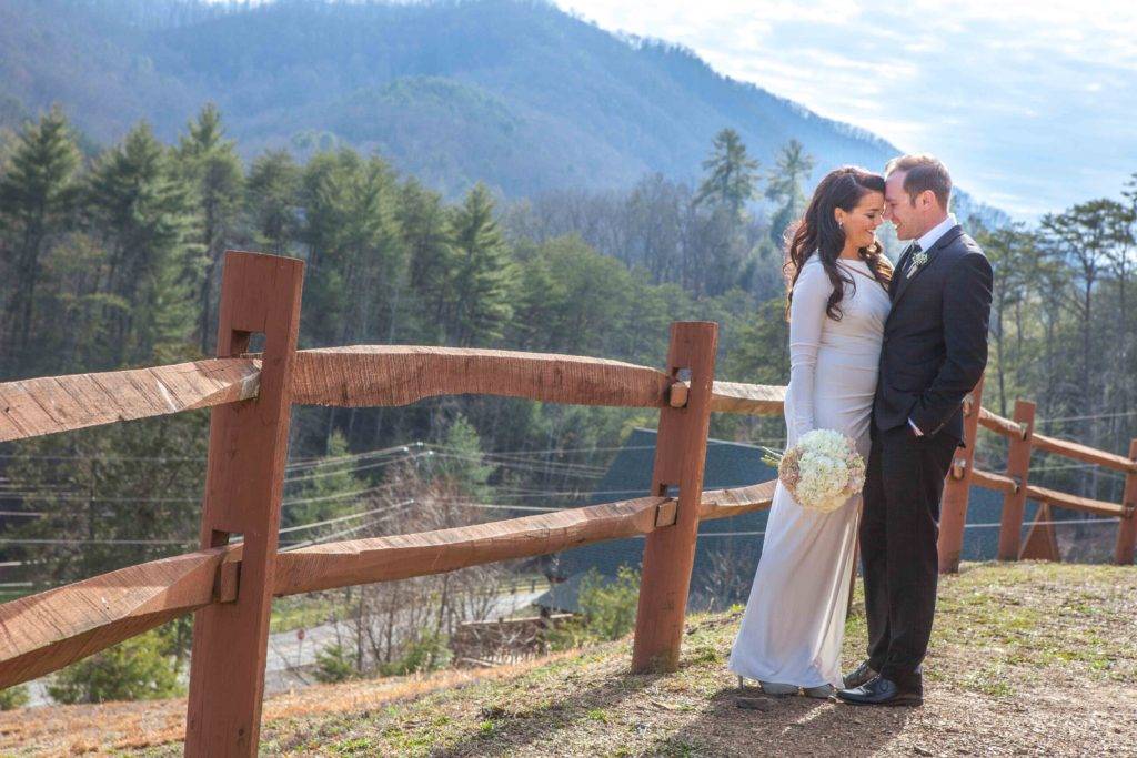 Moose Hollow Lodge bride