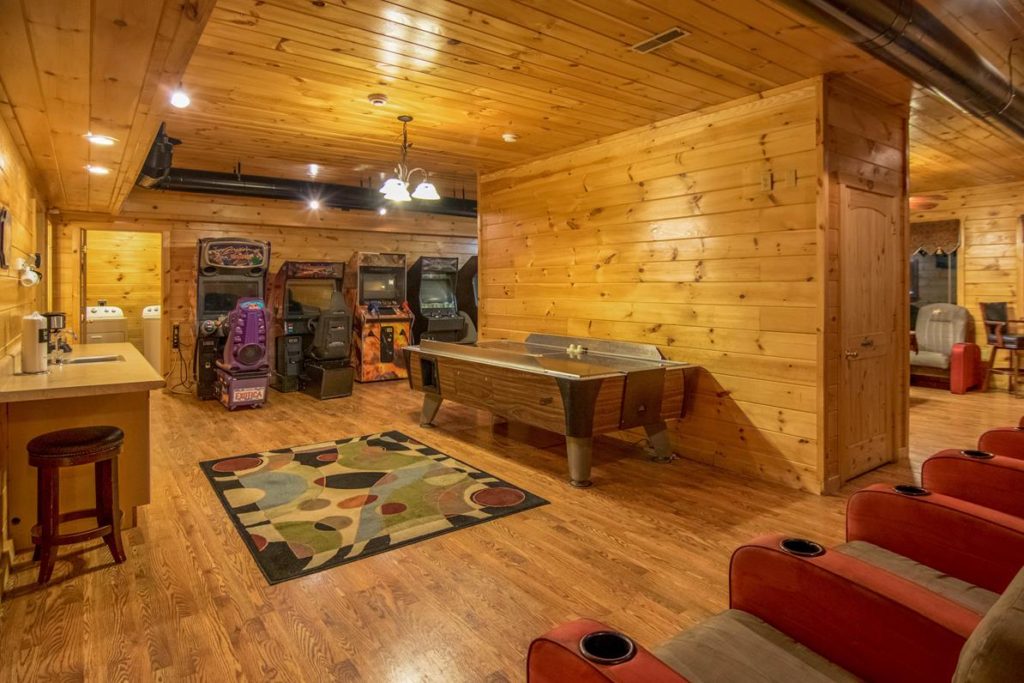 Moose Hollow Lodge Game Room