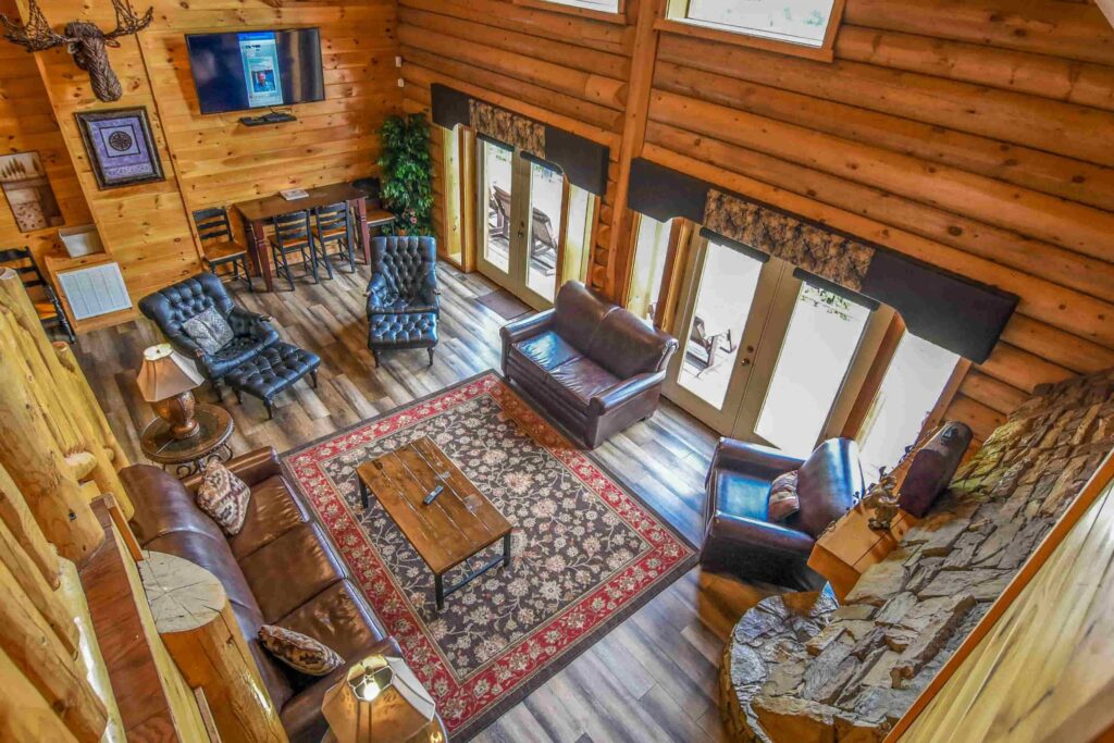 Cabin great room