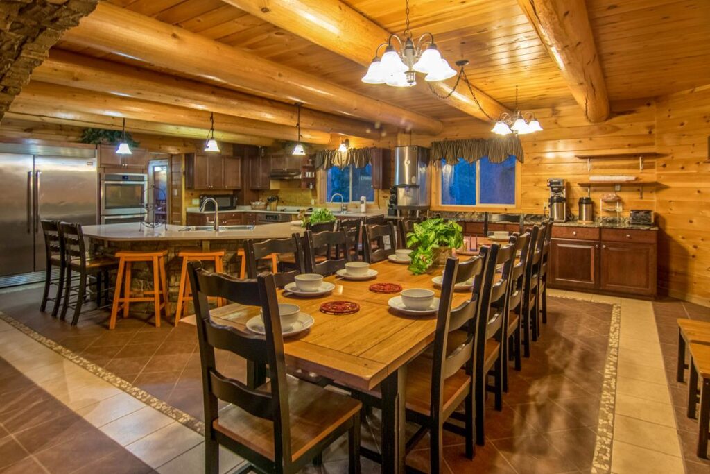 Moose Hollow Lodge Kitchen